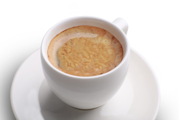 Cup of coffee, closeup