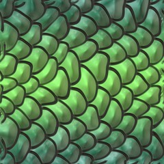 Seamless Reptile Scale Background