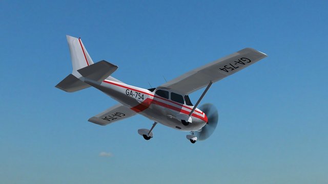 most popular single propeller light aircraft in fly 
