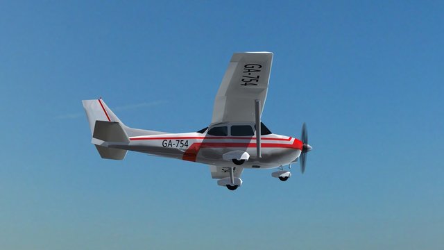 most popular single propeller light aircraft in fly 