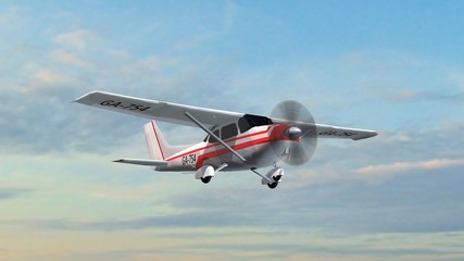 most popular single propeller light aircraft in fly 