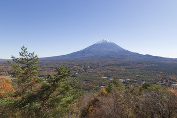 Mt.Fuji in autumn, Japan