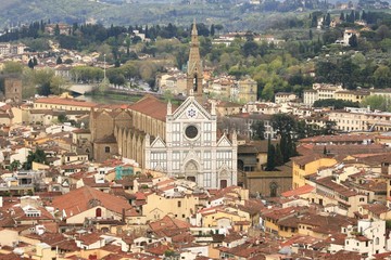Fototapeta na wymiar Basilica of Santa Croce, Florence