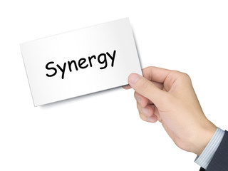 synergy card in hand