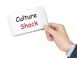 culture shock card in hand