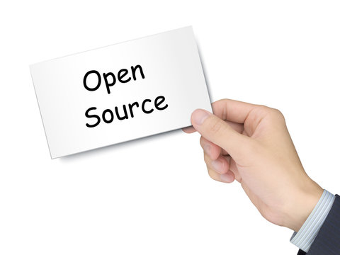 open source card in hand