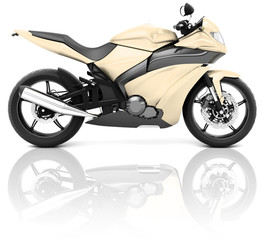 Naklejka na ściany i meble Motorcycle Motorbike Bike Riding Rider Contemporary Concept