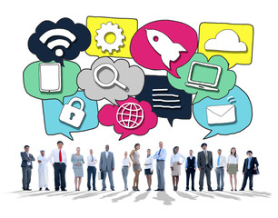 Media Communication Technology Latest Modern Concept