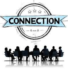 Connection Networking Global Communication Connecting Concept