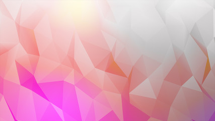 Fototapeta premium Pink Poly