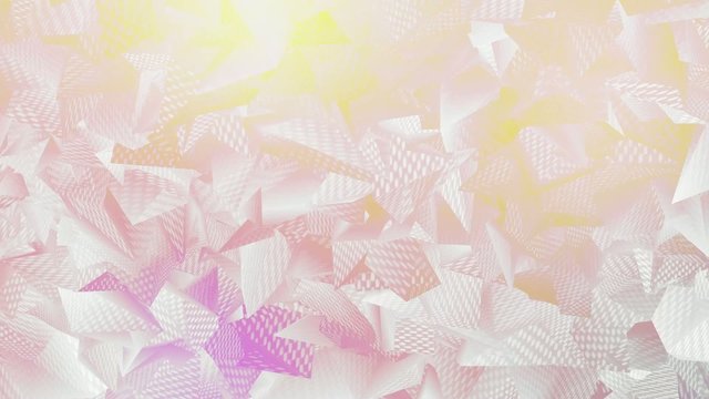 Bewegter Hintergrund - Gepunktete Polygone