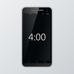 Smartphone realistic illustration