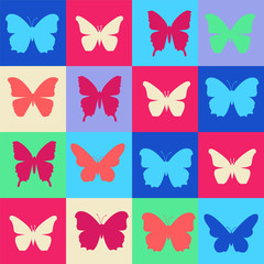 Colorful Summer pattern - Illustration.