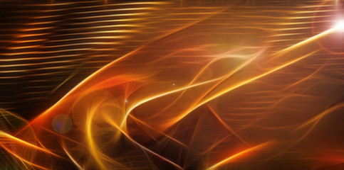 Background with golden stripes