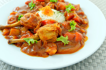 美味しそうなカレーライス