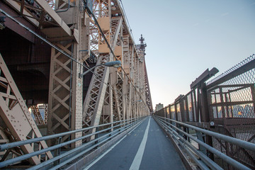 Fototapeta na wymiar Queensboro Bridge