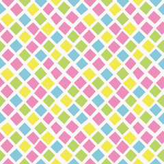Seamless pattern random square. ランダム四角パターン。