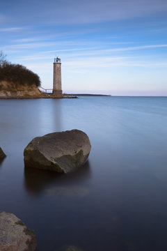Leuchtturm Maltzien auf der Insel R&uuml;gen