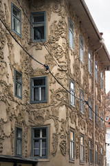 Luegghaus in der Sporgasse, Graz, Österreich