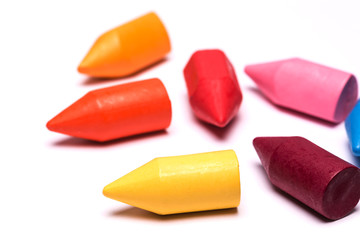 colorful crayons