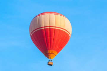 Red hot air balloon