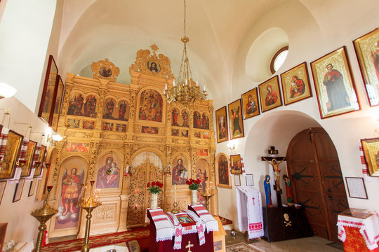 The Iconostasis Of The Orthodox Church Ukraine