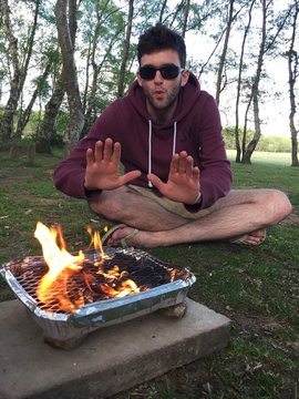 Careful of the BBQ