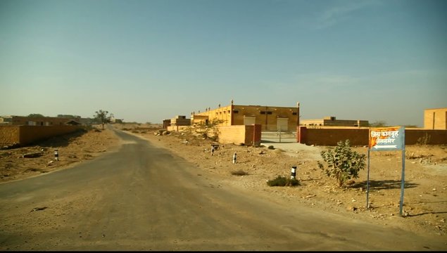 Desert Landscape in Rajasthan India