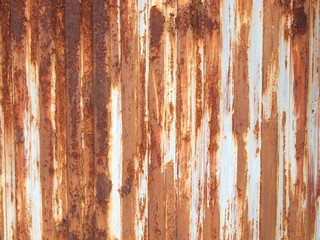 Iron surface rust