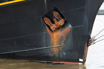 verrosteter Anker 