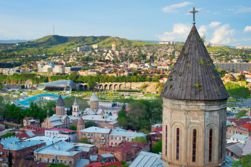 Tbilisi skyline, Georgia