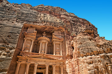 Al Khazneh in Petra, Jordan