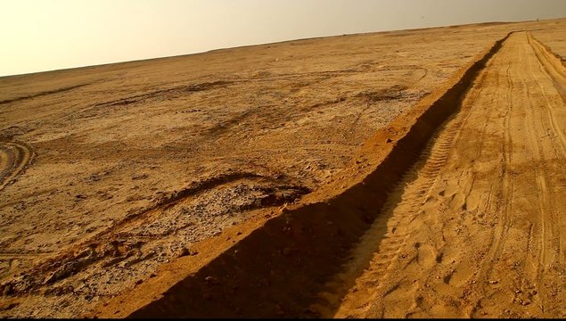 Desert Landscape in Rajasthan India