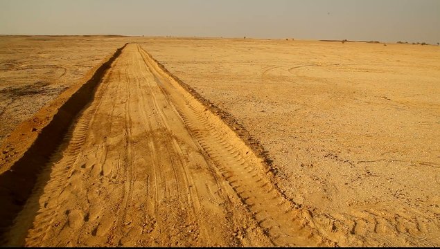 Desert Landscape in Rajasthan India