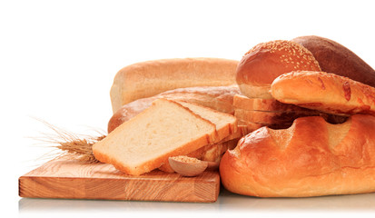 Bread and ears of wheat