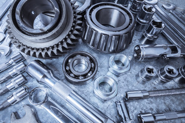 Car engine parts