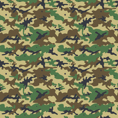 Seamless Camouflage Pattern.