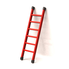 Red ladder to success 