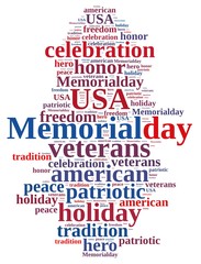 Obraz premium Memorial day.