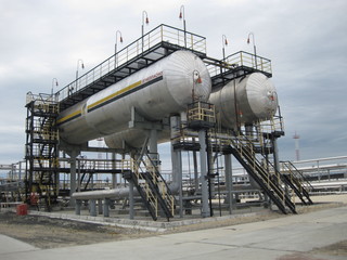 Equipment oil fields of Western Siberia
