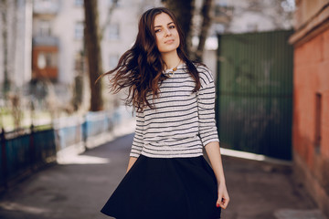 Fototapeta premium young beautiful woman