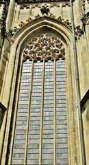 Obraz premium Fenster der Lamberti-Kirche in Münster