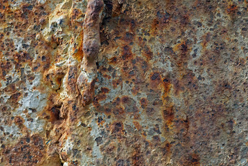 old rusty metal texture