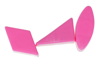 Different pieces of soap