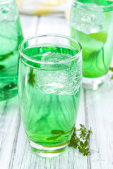 Sparkling Woodruff Drink