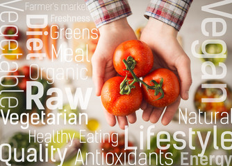 Plakat Healthy eating concept