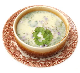 Kräutersuppe