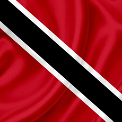 Trinidad and Tobago waving flag