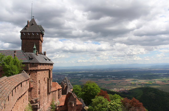Château du Haut-Koenigsbourg Alsace France
