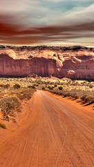 Sunset Skies Monument Valley